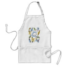 Las herramientas del cocinero delantal