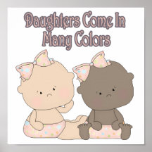 las hijas vienen en diseño de la adopción de mucho impresiones
