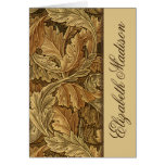 Las hojas de William Morris Brown personalizaron l