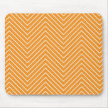 LAS ILUSIONES BLANCAS ANARANJADAS DEL ZIGZAG ZIGZA ALFOMBRILLA DE RATÓN