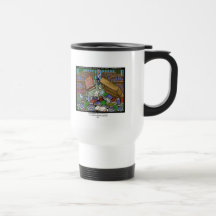 Las malas cosas suceden taza del viaje de la diver