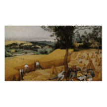 Las máquinas segadores, 1565 - Pieter Bruegel la a Tarjetas De Visita