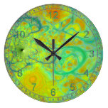 Las mareas del trullo y del oro del fractal del ex relojes