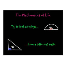 Las matemáticas de la postal de la vida
