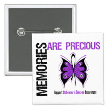 Las memorias son enfermedad de Alzheimer preciosa Pin