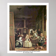 Las Meninas (autorretrato con la familia real) Impresiones