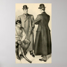 Las modas 1905 de los caballeros posters