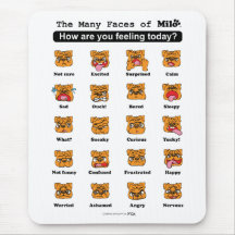 Las muchas caras del Milo Mousepad Alfombrilla De Raton