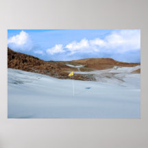 las nevadas cubrieron el campo de golf de los vínc posters
