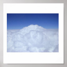 Las nubes poster