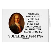Las opiniones de Voltaire han causado más plaga de Tarjetón