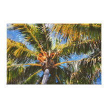 Las palmeras de Key West envolvieron arte de la lo Impresiones En Lona Estiradas