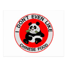 Las pandas incluso no tienen gusto de la comida ch postales