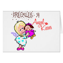 Las pecas son besos del ángel felicitaciones