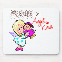 Las pecas son besos del ángel tapete de raton