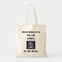 Las pulseras del desplome están para los wimps bolsa de mano