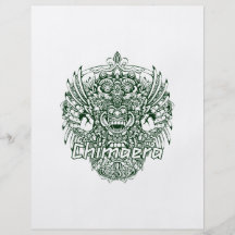 las Quimeras afectadas diseñan verde Tarjetas Informativas