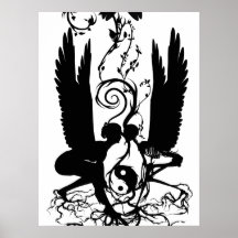 Las raíces de la impresión de las karmas poster
