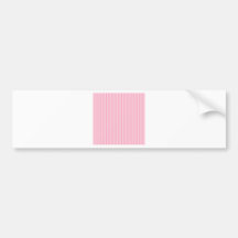 Las rayas - rosa 2 - palidecen - rosa y rosa del c etiqueta de parachoque