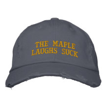 Las risas del arce chupan gorra bordada