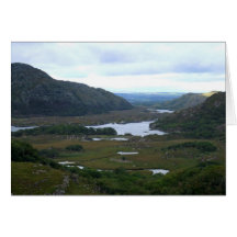 Las señoras ven, Kerry, tarjetas de Irlanda