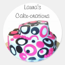 Las Torta-oraciones de Laura Etiquetas Redondas