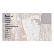 Las tres edades de la mujer de Klimt Gustavo Tarjetas De Visita