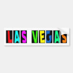 LAS VEGAS ETIQUETA DE PARACHOQUE