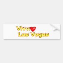 Las Vegas pegatinas de parachoque