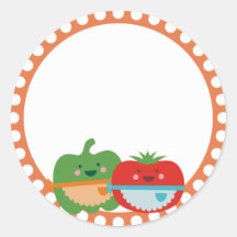 las verduras lindas del kawaii que cuecen el regal