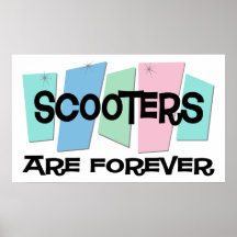 Las vespas son Forever Posters