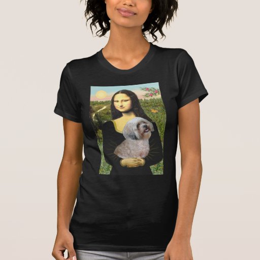 Lasa Apso 10 - Mona Lisa Camisetas