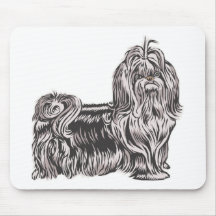 Lasa Apso Alfombrilla De Ratones