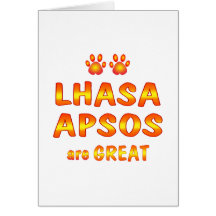 Lasa Apsos es grande Felicitaciones