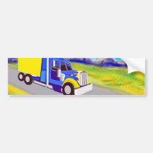 Lastkraftwagen Auto Aufkleber