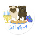 ¿Latkes conseguidos? Pegatinas del barro amasado d pegatinas