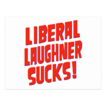 Laughner liberal chupa tarjeta postal