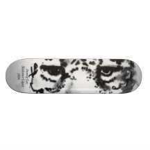 Lavado de la tinta de Leapord, Jamey Lee Balester  Patinetas Personalizadas