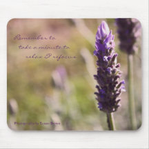 Lavanda 2 Mousepad Alfombrillas De Ratón
