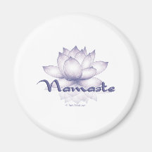 Lavanda de Namaste Lotus Iman De Frigorífico