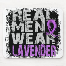 Lavanda del desgaste de hombres de general Cancer  Alfombrilla De Raton