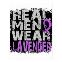 Lavanda del desgaste de hombres de general Cancer  Postal