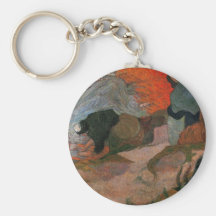 Lavanderas de Paul Gauguin Llavero