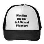 Lavar mi coche es un placer sexual gorros bordados