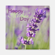Lavendar • Imán feliz del día de madre
