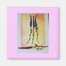 "Lavendel"  Orginalbild von Eva Borowski Magnets