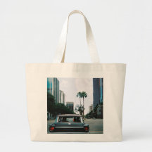LBC - Long Beach, California Bolsa Lienzo