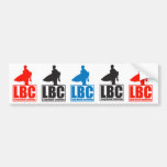 LBC - Resaca - negro Pegatina De Parachoque