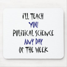 Le enseñaré a ciencia política cualquier día de no tapete de ratones