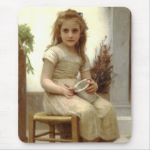 Le Goûter (apenas un gusto) Guillermo Bouguereau Alfombrilla De Raton
